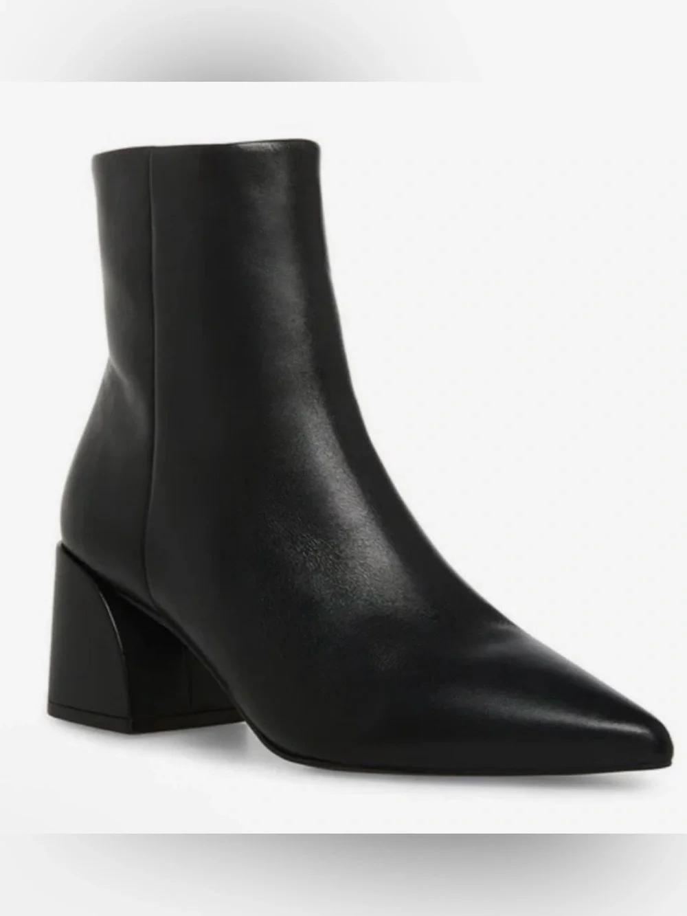 Steve Madden Faris Black Leather Boot | Size 6